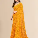 Festive Wear Printed Georgette Saree
