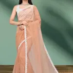  SUPERNET BEADS AND STONE SAREE