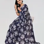  Daily Wear - Printed - Georgette Saree