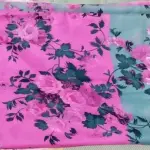 Dailywear Georgette Grey Printed Saree