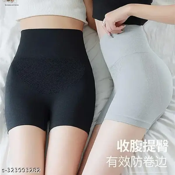 Nylon Spandex Seamless Tummy Control Briefs