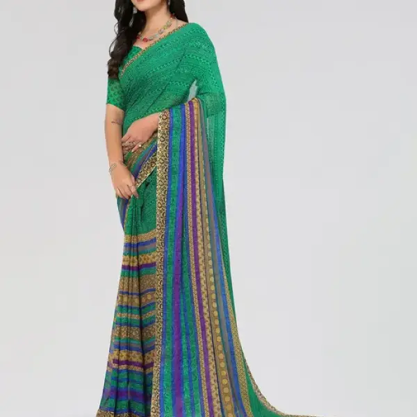  Daily Wear - Printed - Georgette Saree