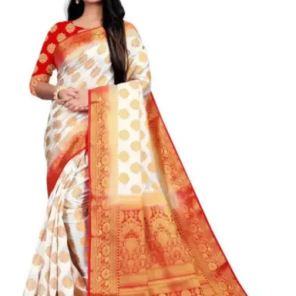  WOVEN KANJIVARAM SILK SAREE