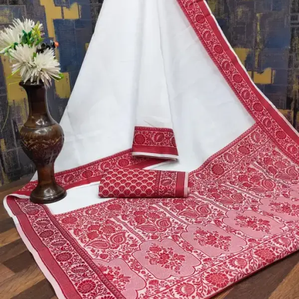 Women's Cotton Silk Saree