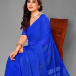  Designer Net Saree