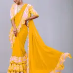 Printed Georgette Saree
