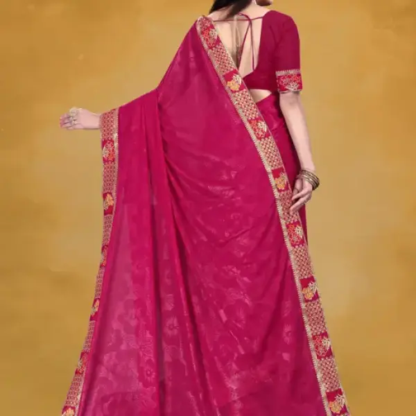  JAY AMBEY FABRICS NEW PARTY WEAR DESIGNER SAREE