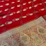 Organza Stone Work Saree