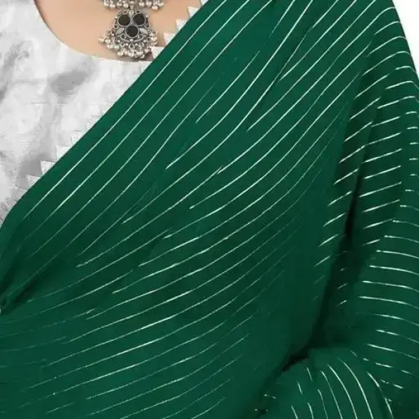Women Georgette Foile Print Saree