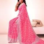  New Arrival Latest Georgette Printed Saree
