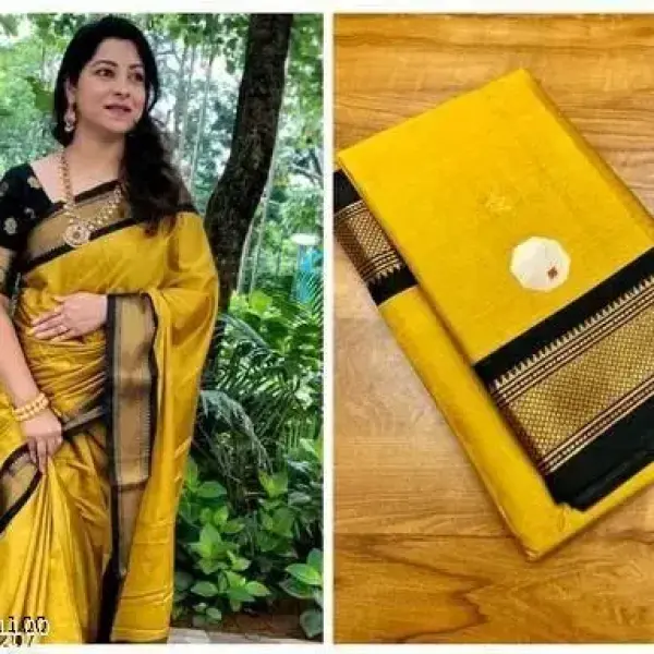  Traditional Design Paithani Sico Silk Saree