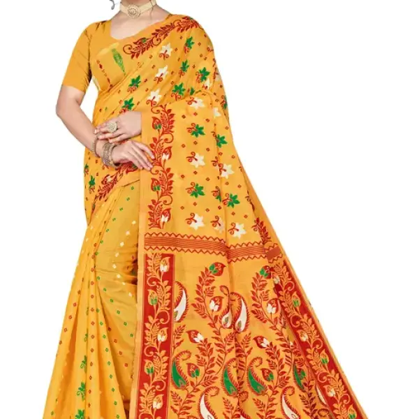 Women's Cotton Silk Blend Saree