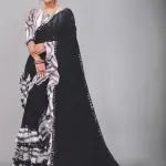 Printed Georgette Saree