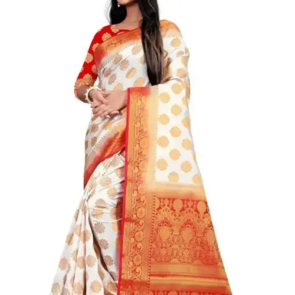  WOVEN KANJIVARAM SILK SAREE