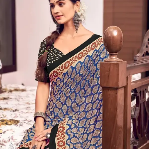Printed Cotton Saree