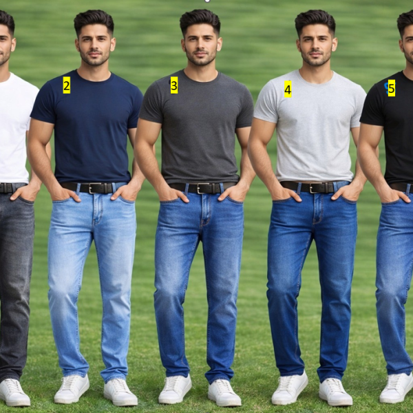 MENS JEANS( SINGLE PIECE)