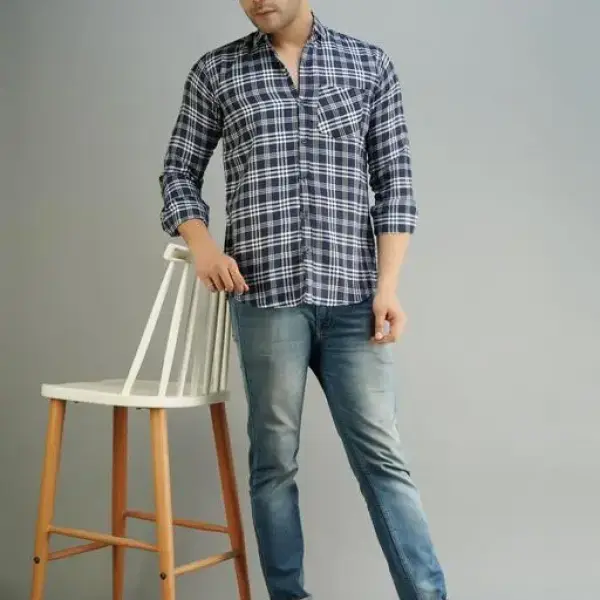 YOUTH FIRST CHECK SHIRT