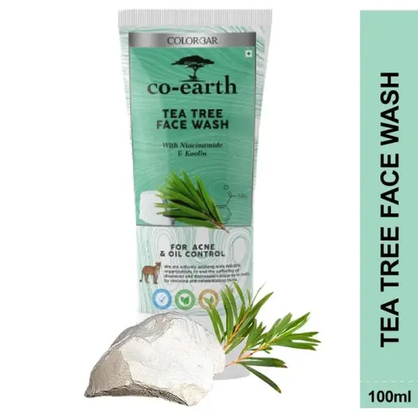 COLORBAR Tea Tree -100ml Face Wash  (100 ml)