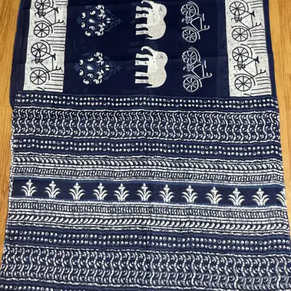 Women's Soft Cotton Mulmul Saree