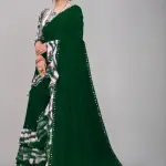 Georgette Saree With Blouse
