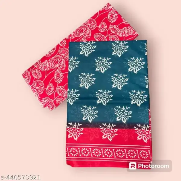  ETHNIC PURE COTTON MULMUL SAREE