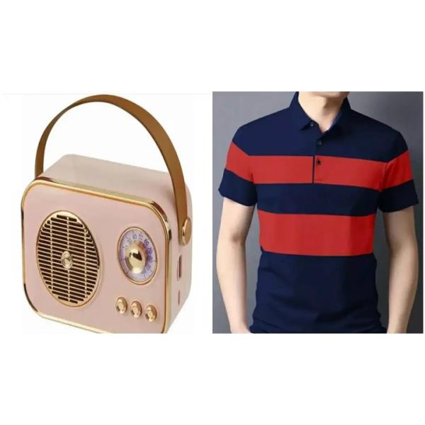 Speaker with T-Shirt