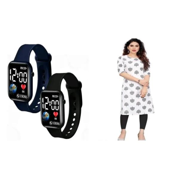 Smart Watch With Kurtis
