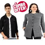 Combo Jacket And Sweater For Men And Women