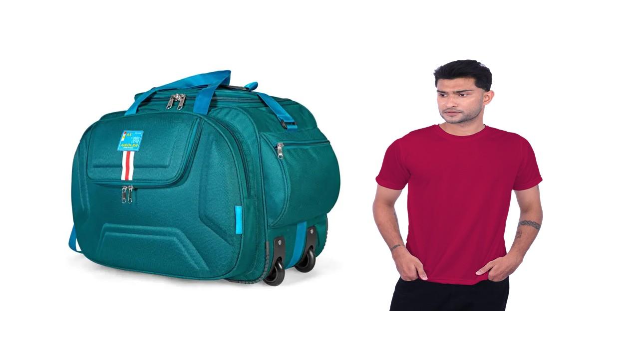 Duffle Bag & T-shirt (Combo)