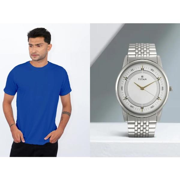 Tshirt & Men's Watch
