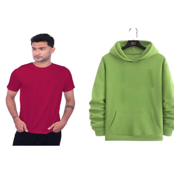 Men's Sweater t-Shirt Combo
