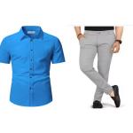 Half Shirt and Trousers Combo