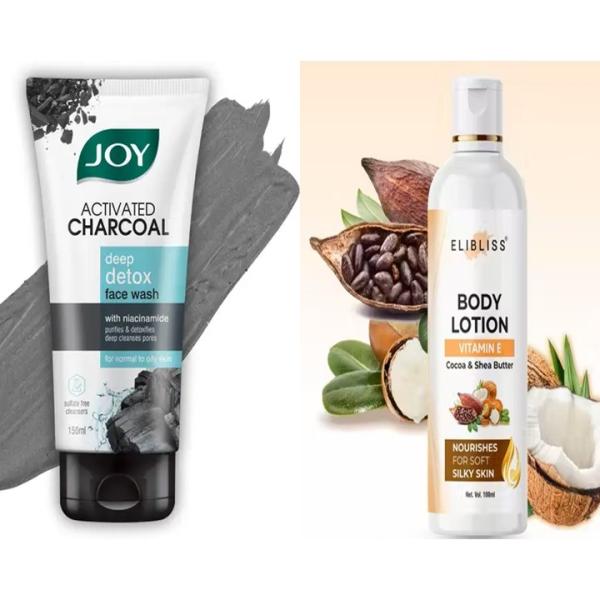 Face Wash & Body Lotion Combo