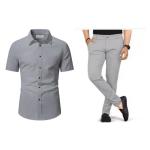 Half Shirt and Trousers Combo