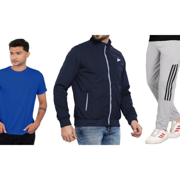 jacket and trackpants combo