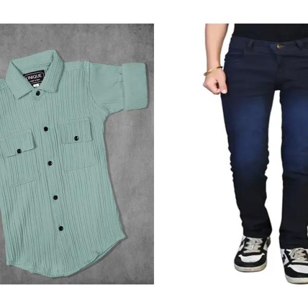Shirts And Pants (Combo) Kids