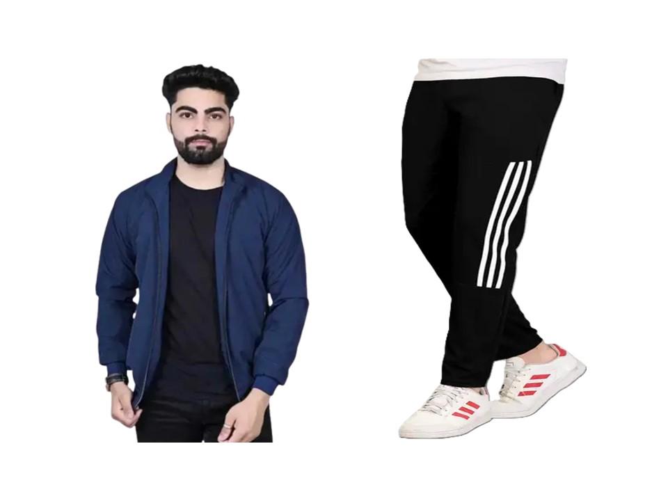 jacket and trackpants combo