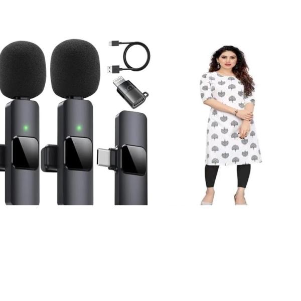 Microphone with Kurti