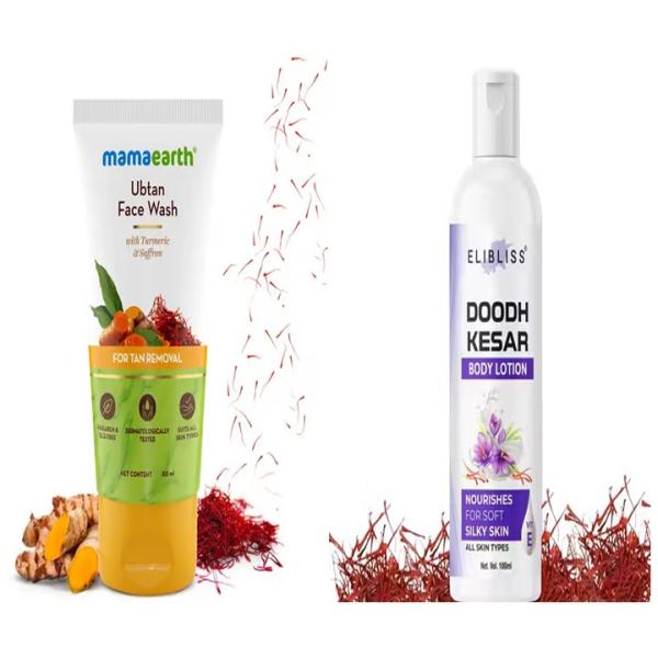 Face Wash & Body Lotion Combo