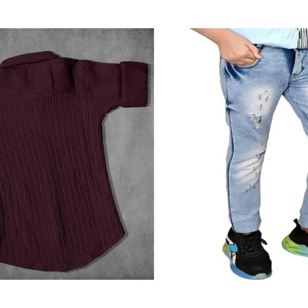 Shirts And Pants (Combo) Kids