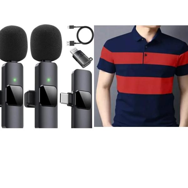 Microphone with T-Shirt