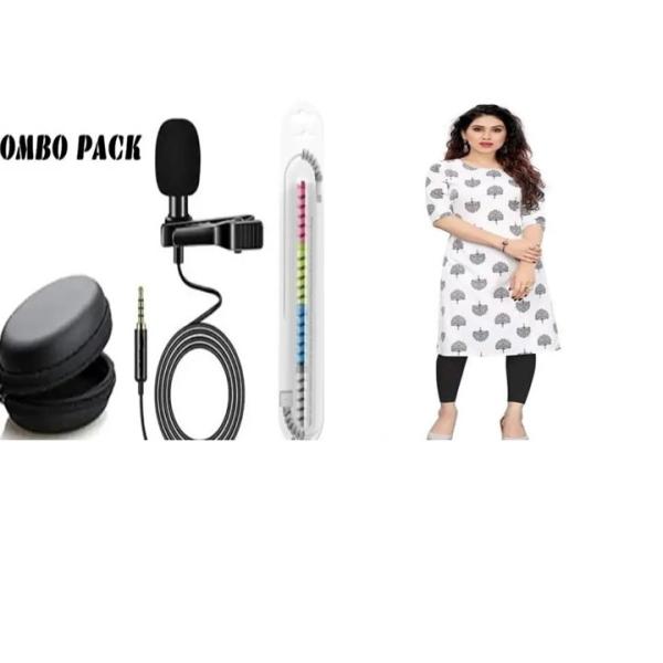 Microphone with Kurti