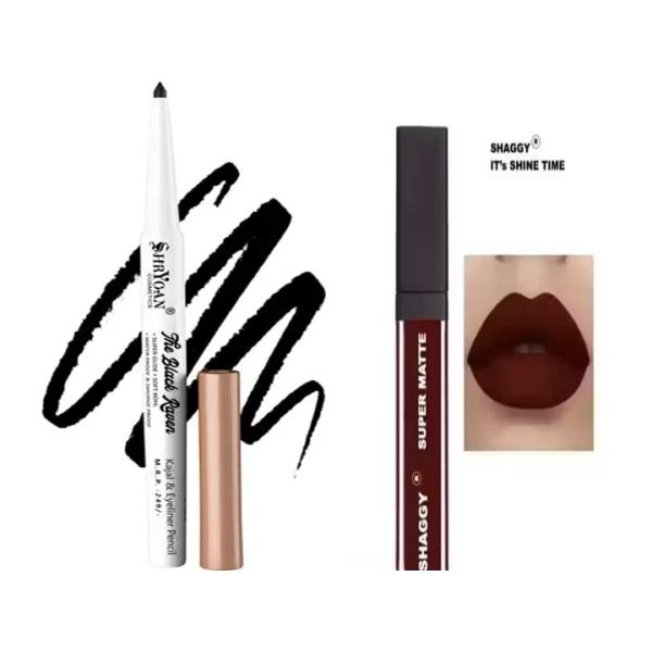 Eyeliner & Lipstick Combo