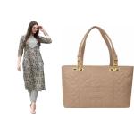 Women kurti set and bags (combo)