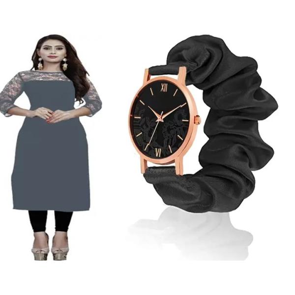 Kurti & ledies Watch ( combo )