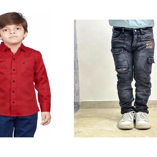 Shirts And Pants (Combo) Kids