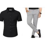 Half Shirt and Trousers Combo