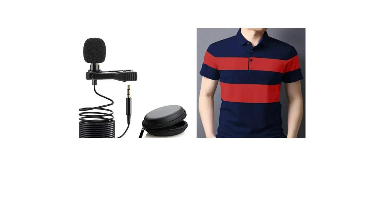 Microphone with T-Shirt