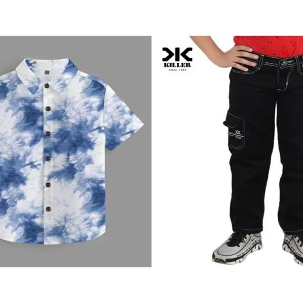 Shirts And Pants (Combo) Kids