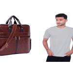 Laptop Bag & T-shirt (Combo)